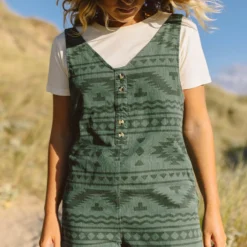Women's Fun Days Cord Playsuit