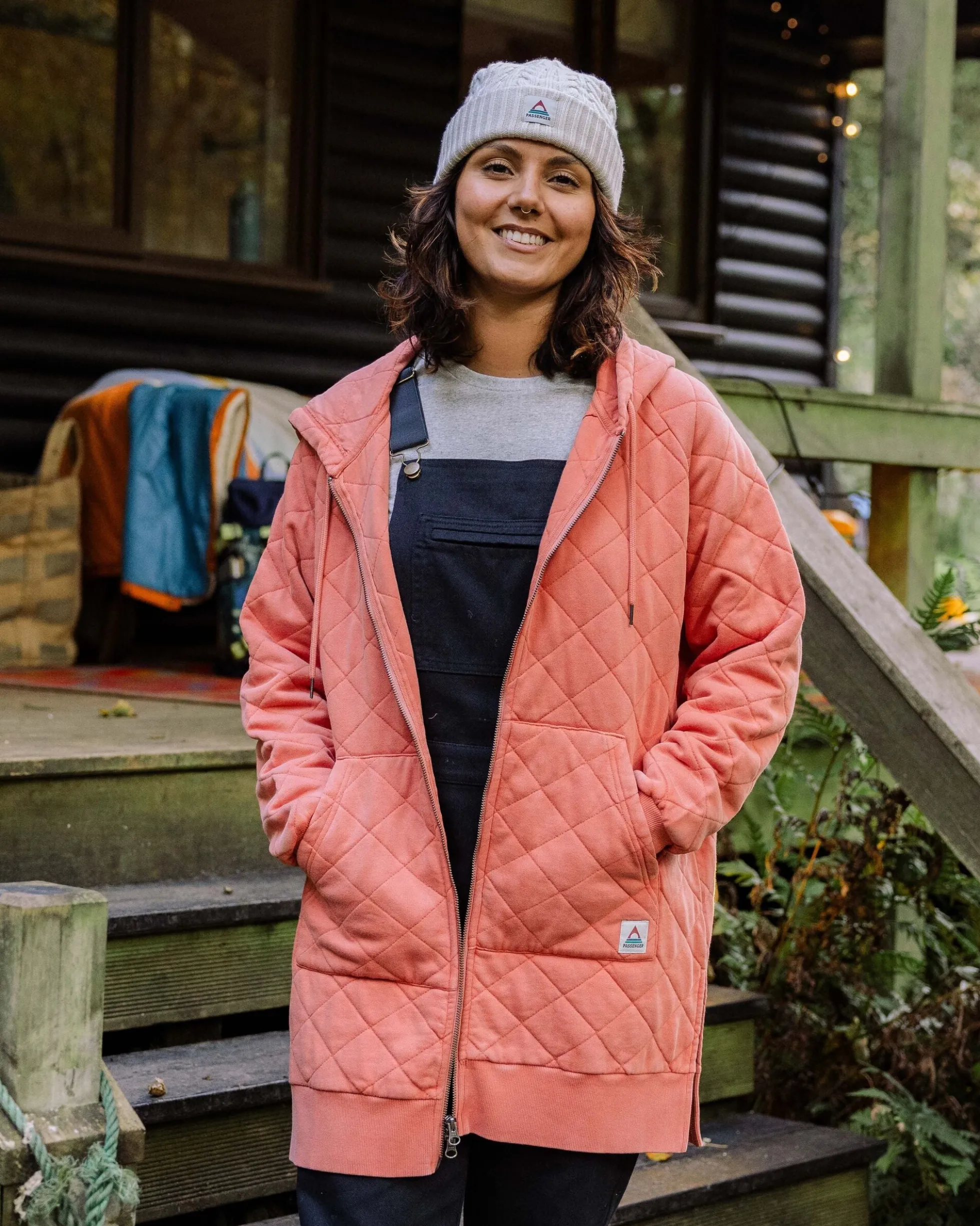 Women's Getaway Quilted Full Zip Hoodie