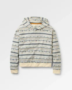 Women's Groovy Towelling Hoodie