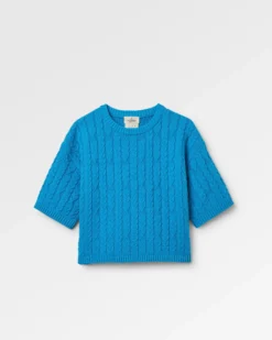 Women's Homely Short Sleeve Knitted Jumper