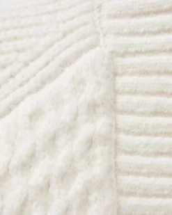 Women's Homey Knitted Cable Cardigan
