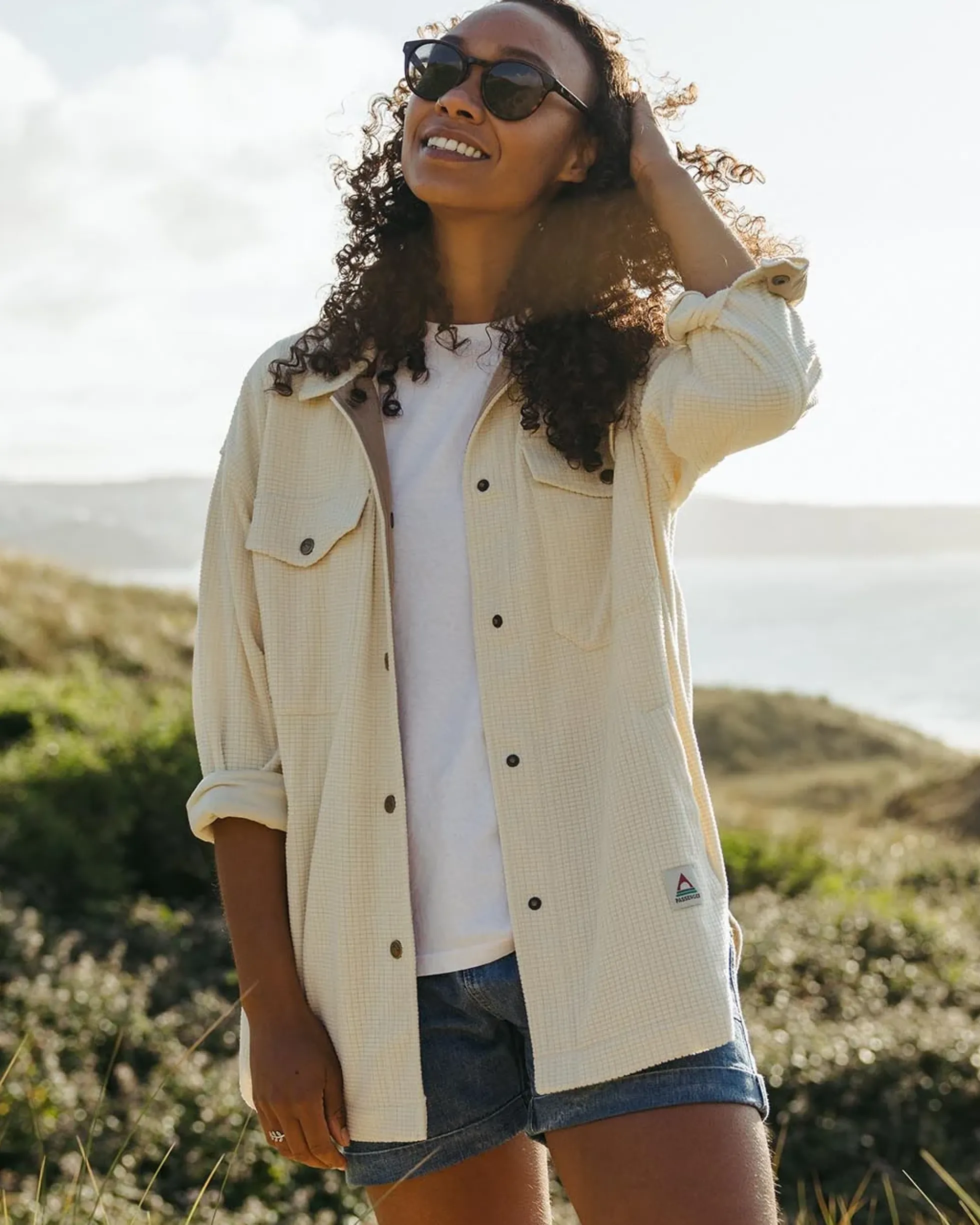 Women's Iguazu Grid Polar Fleece Shirt