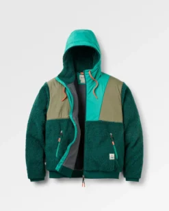 Women's Joy Full Zip Lined Hooded Sherpa Fleece