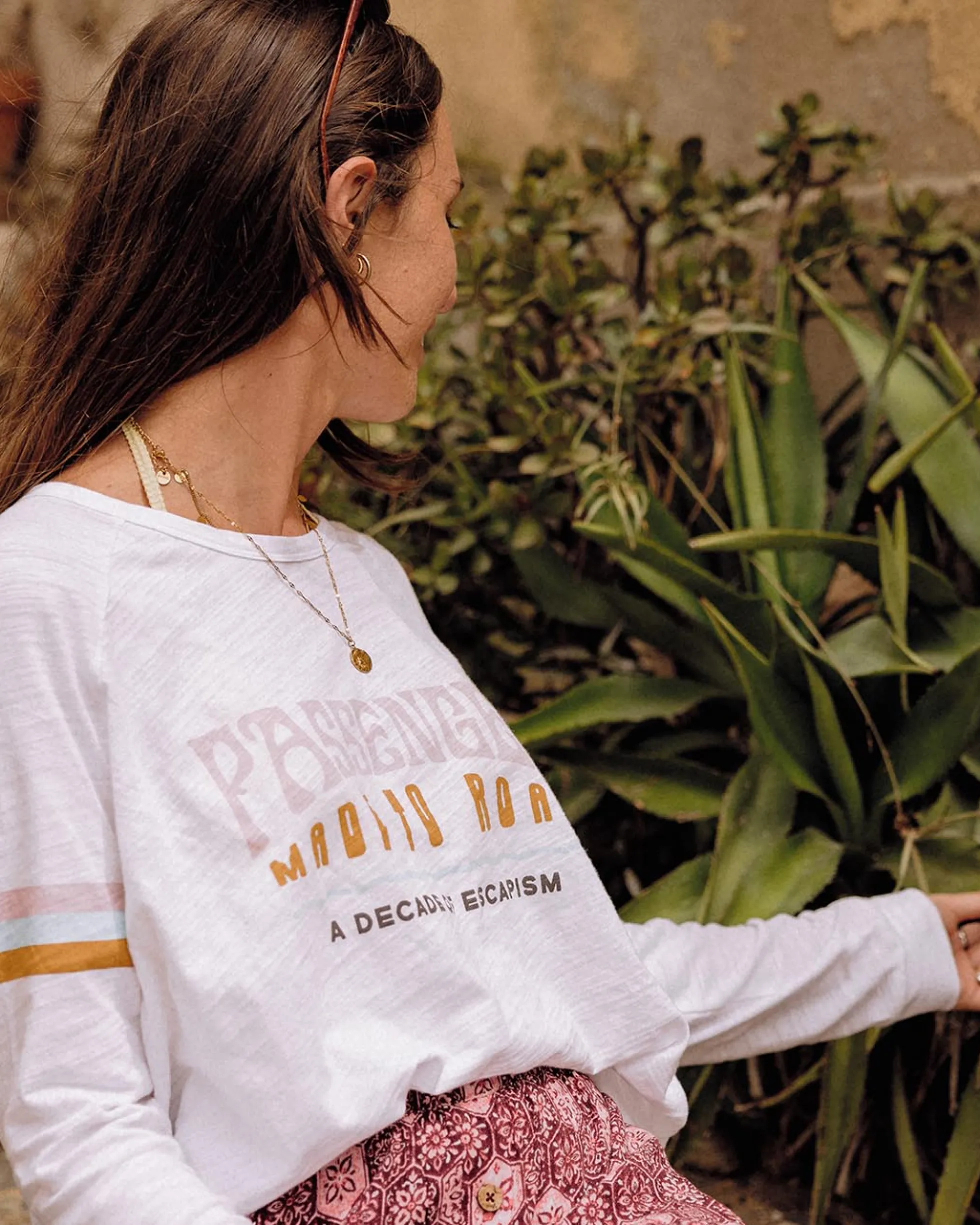 Women's La Sarena Oversized LS T-Shirt