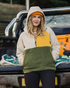 Women's Maine 1/2 Zip Sherpa Fleece