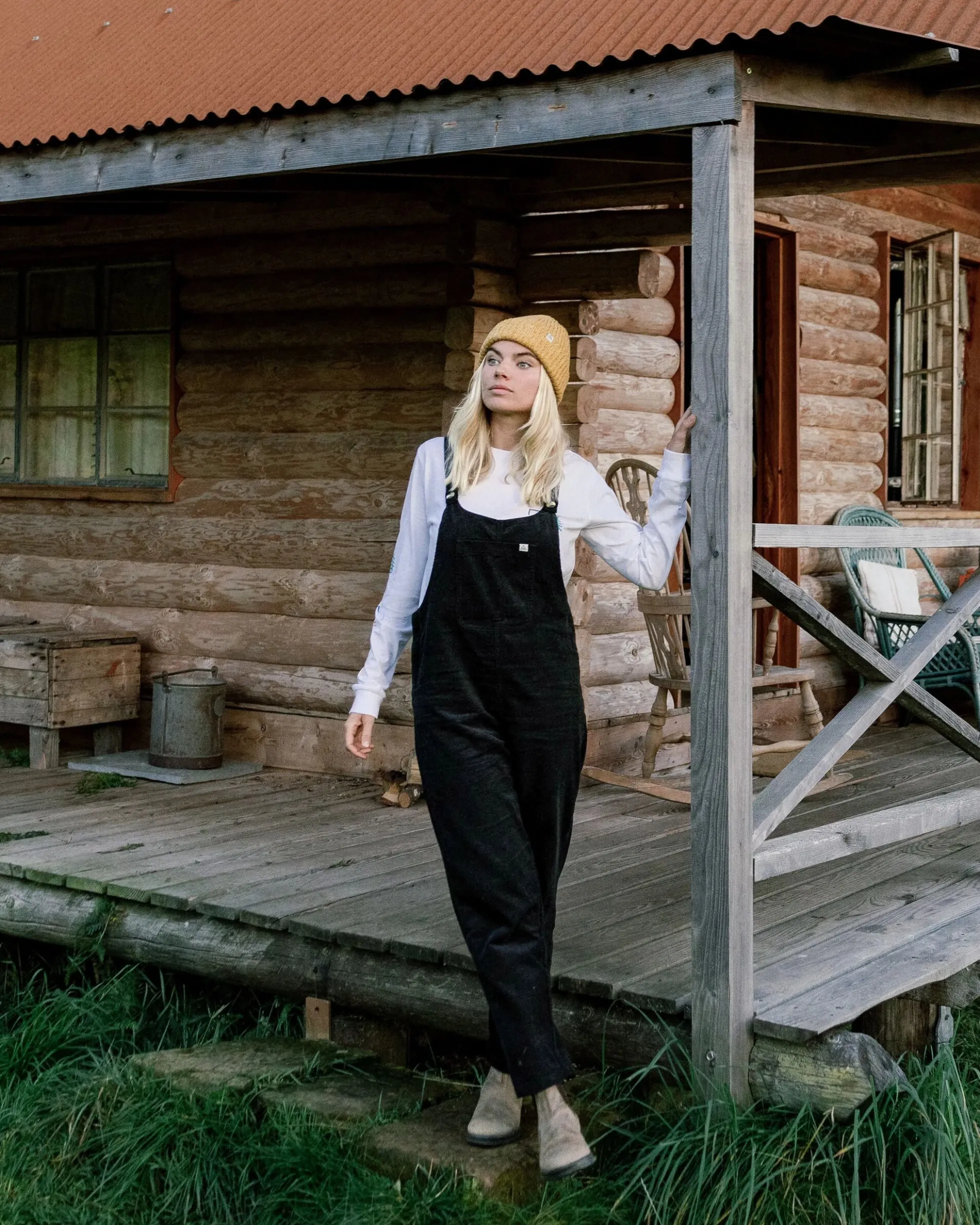 Women's Meadows Organic Cotton Cord Dungarees