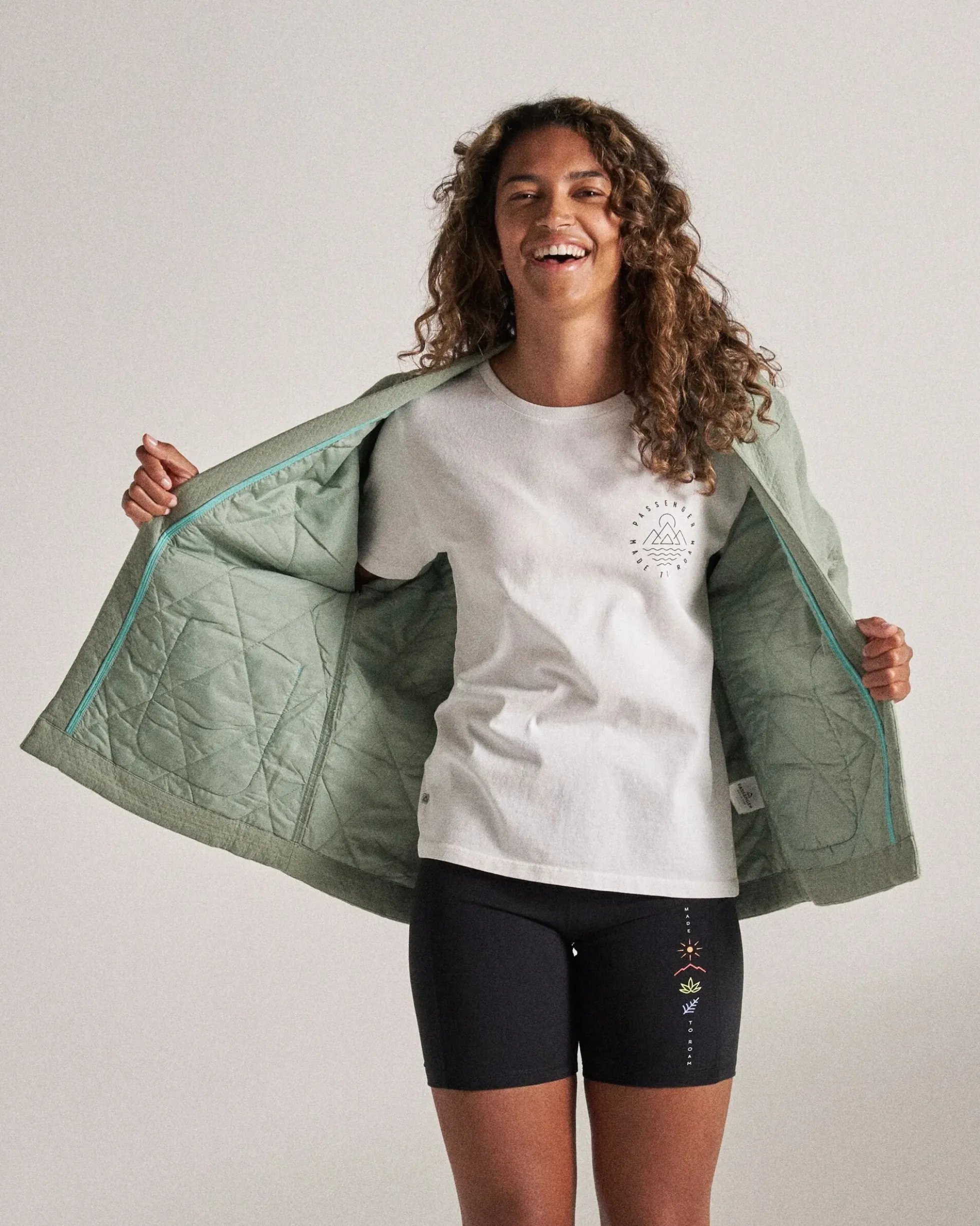 Women's Mira Organic Cotton Quilted Overshirt