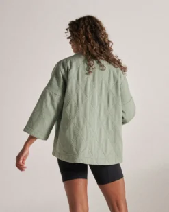 Women's Mira Organic Cotton Quilted Overshirt