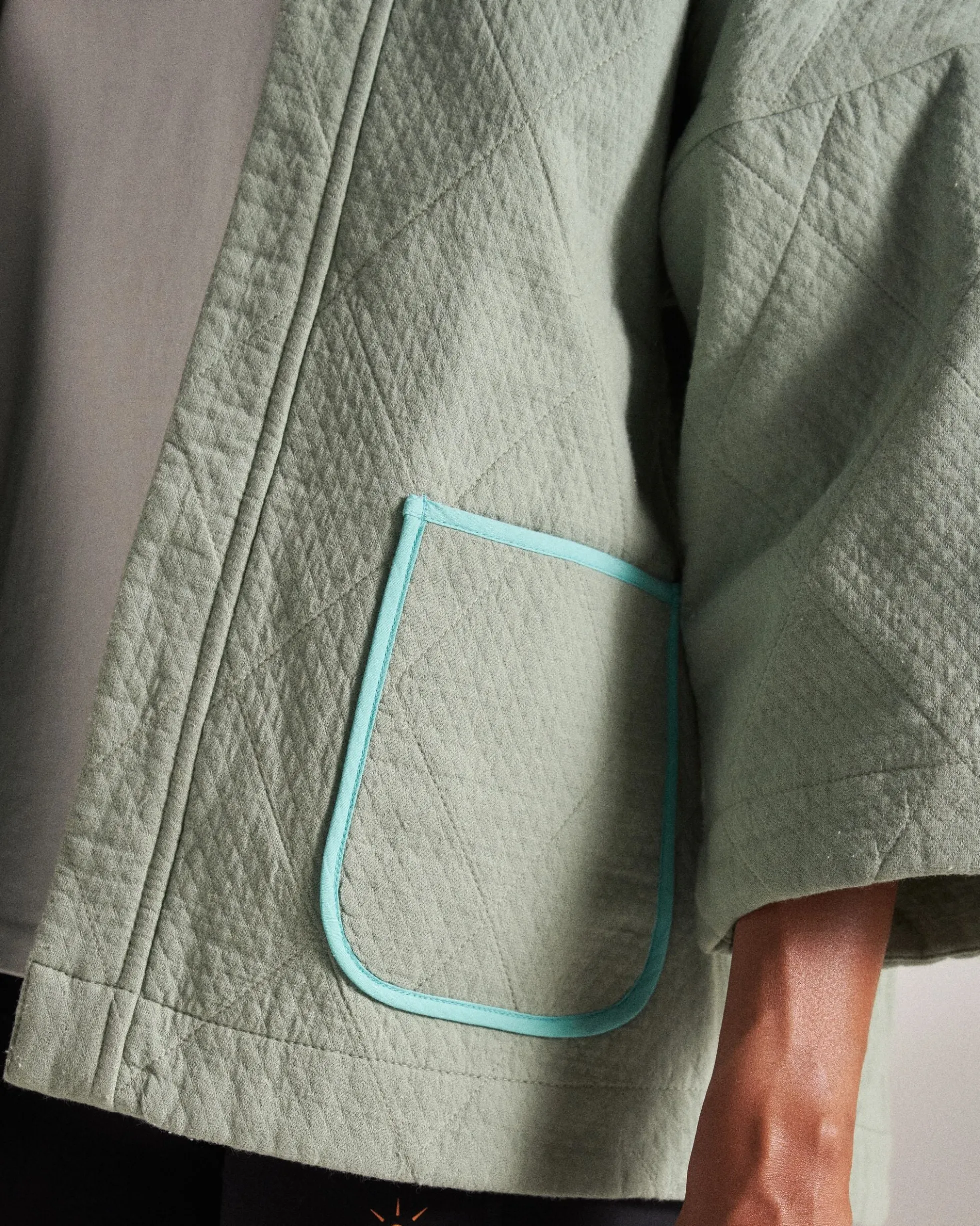 Women's Mira Organic Cotton Quilted Overshirt
