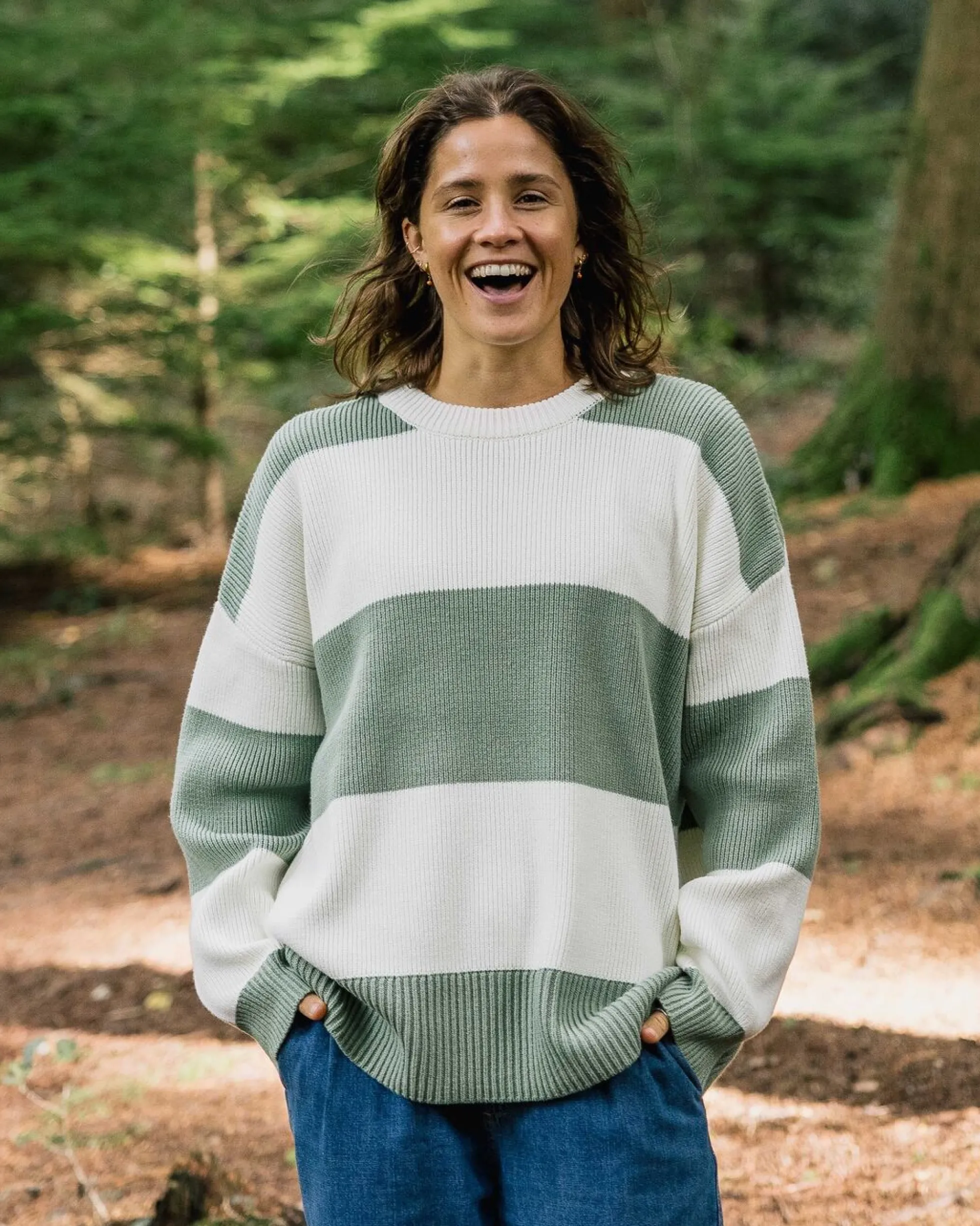 Women's Moments Oversized Organic Knitted Jumper