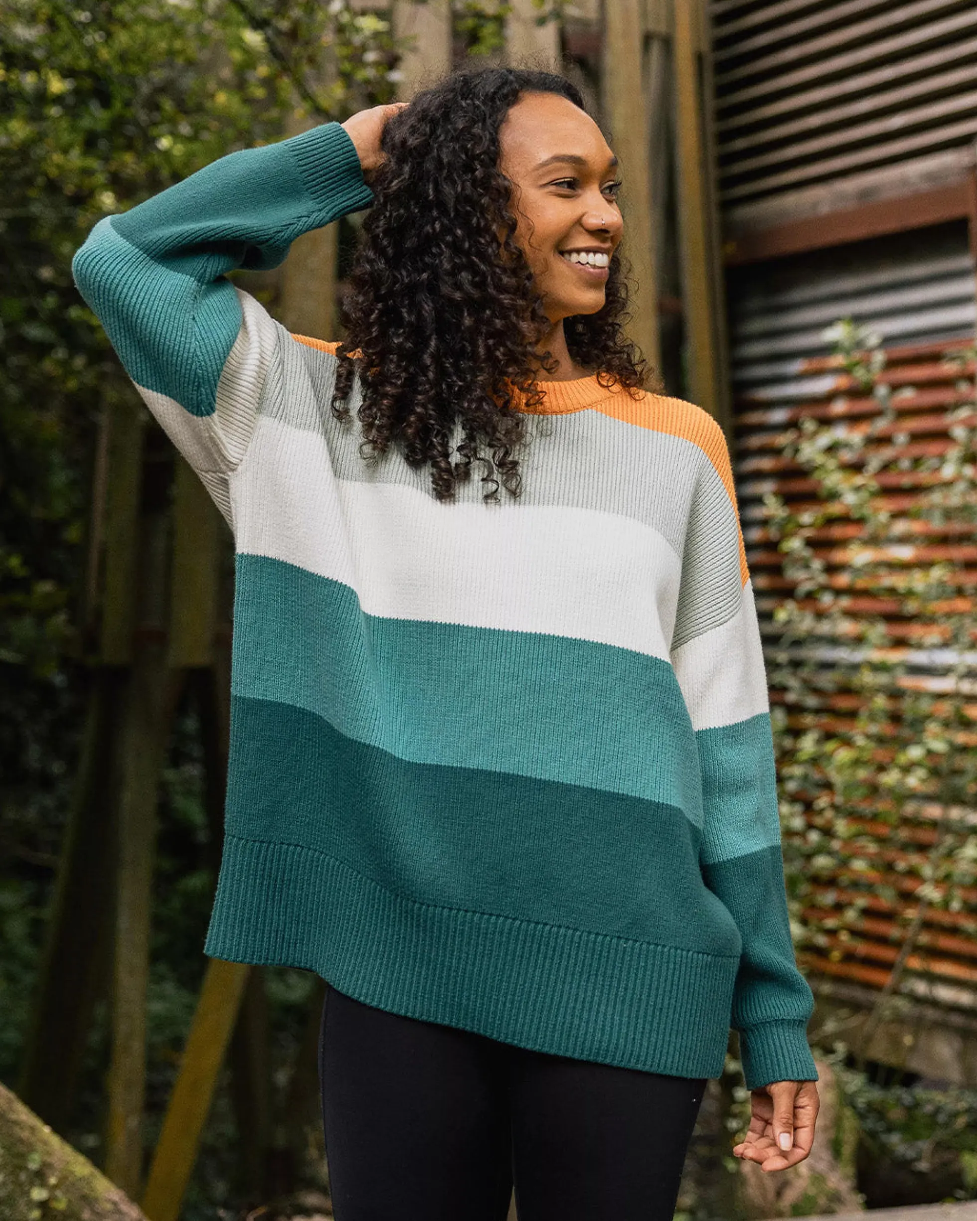 Women's Moments Oversized Organic Knitted Jumper