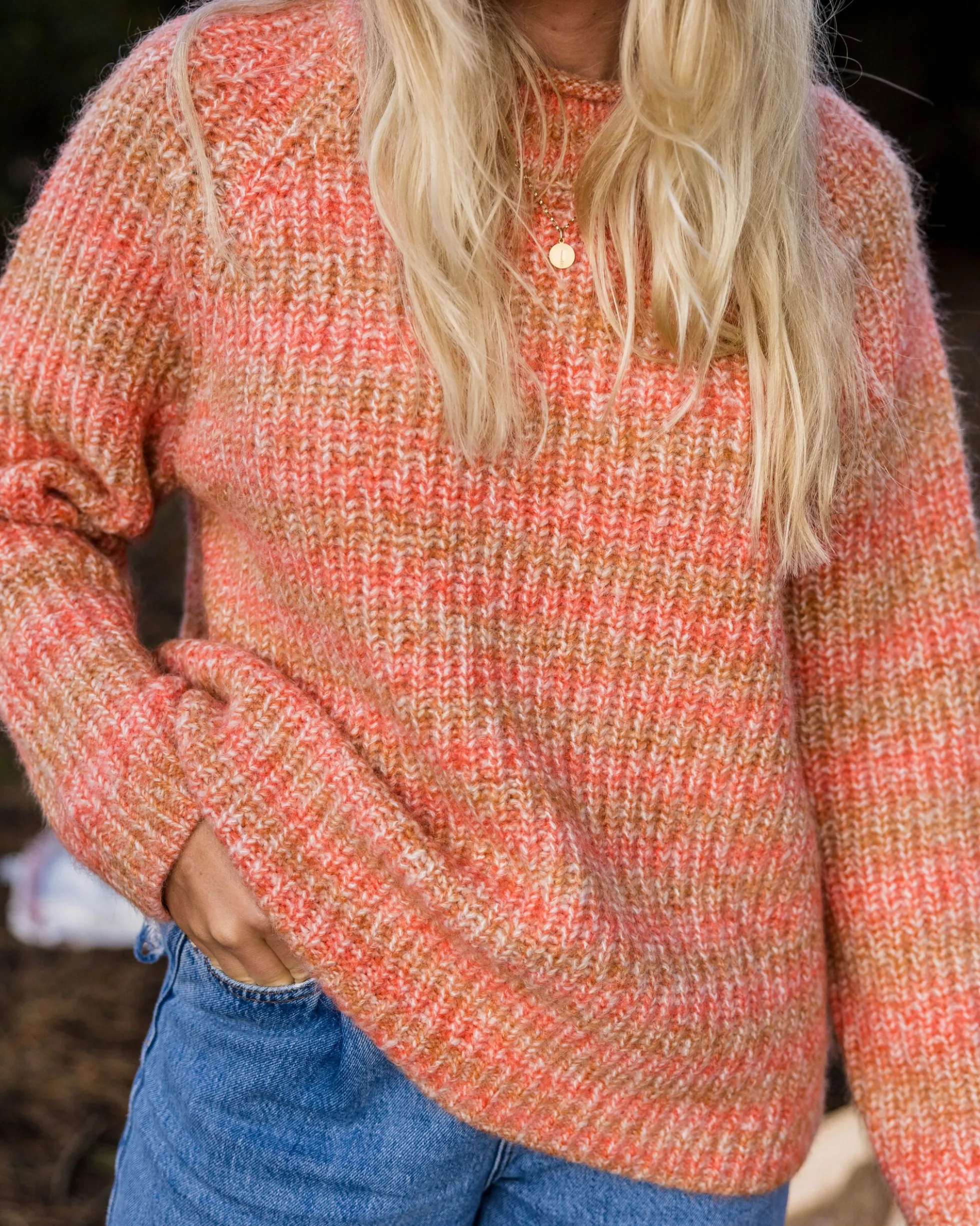 Women's Mountainside Mock Neck Knitted Jumper