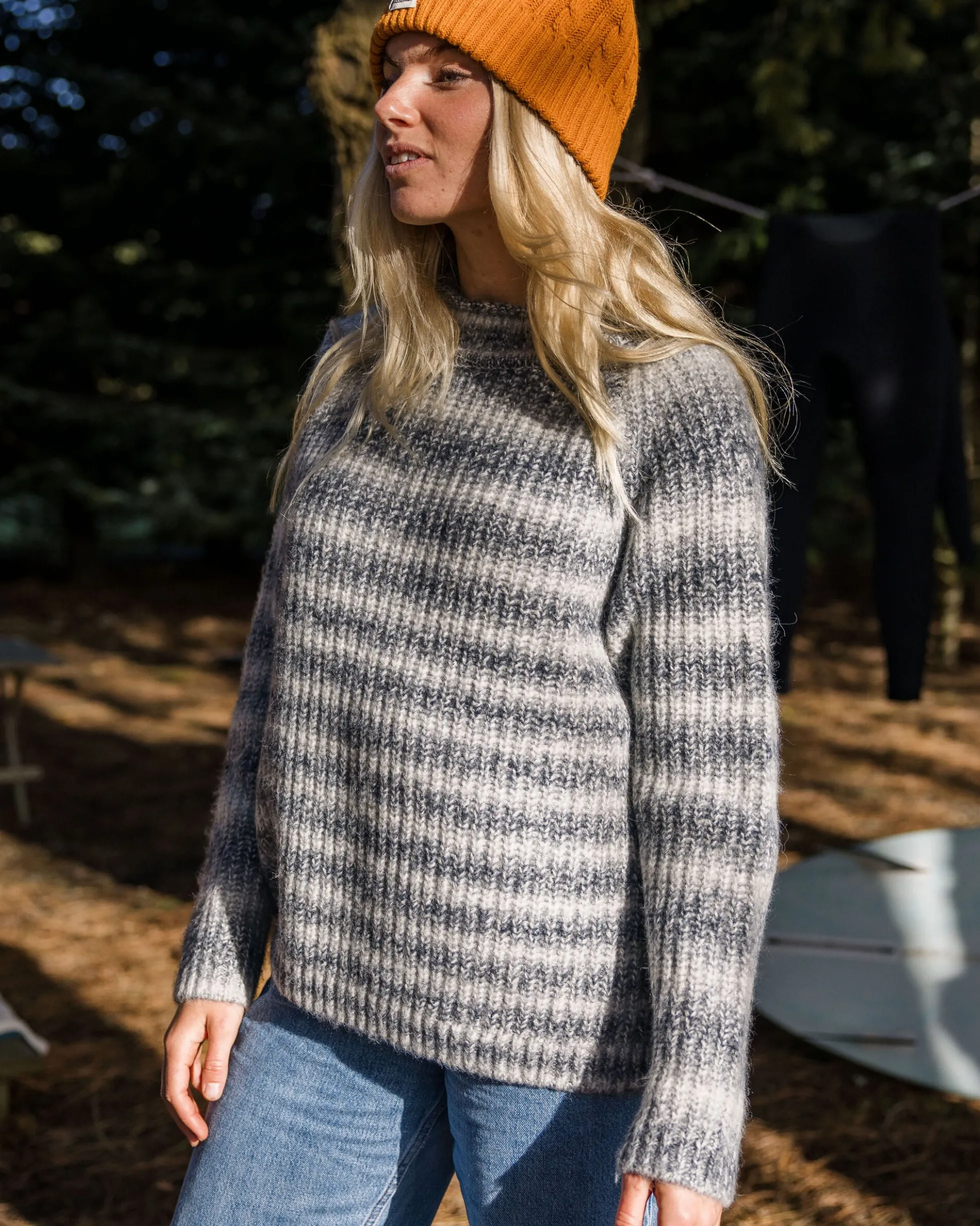 Women's Mountainside Mock Neck Knitted Jumper