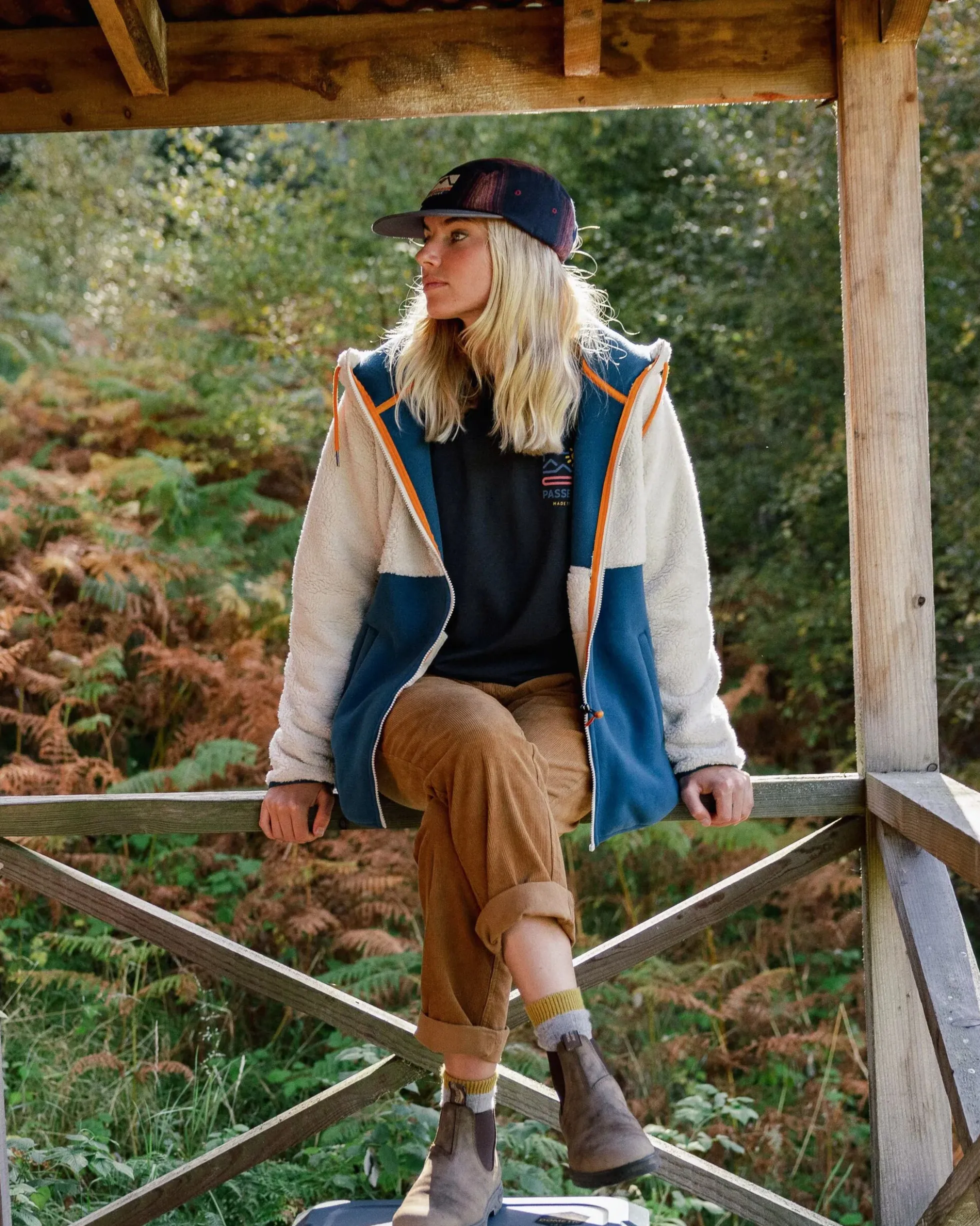 Women's Nestling Polar-Lined Sherpa Fleece