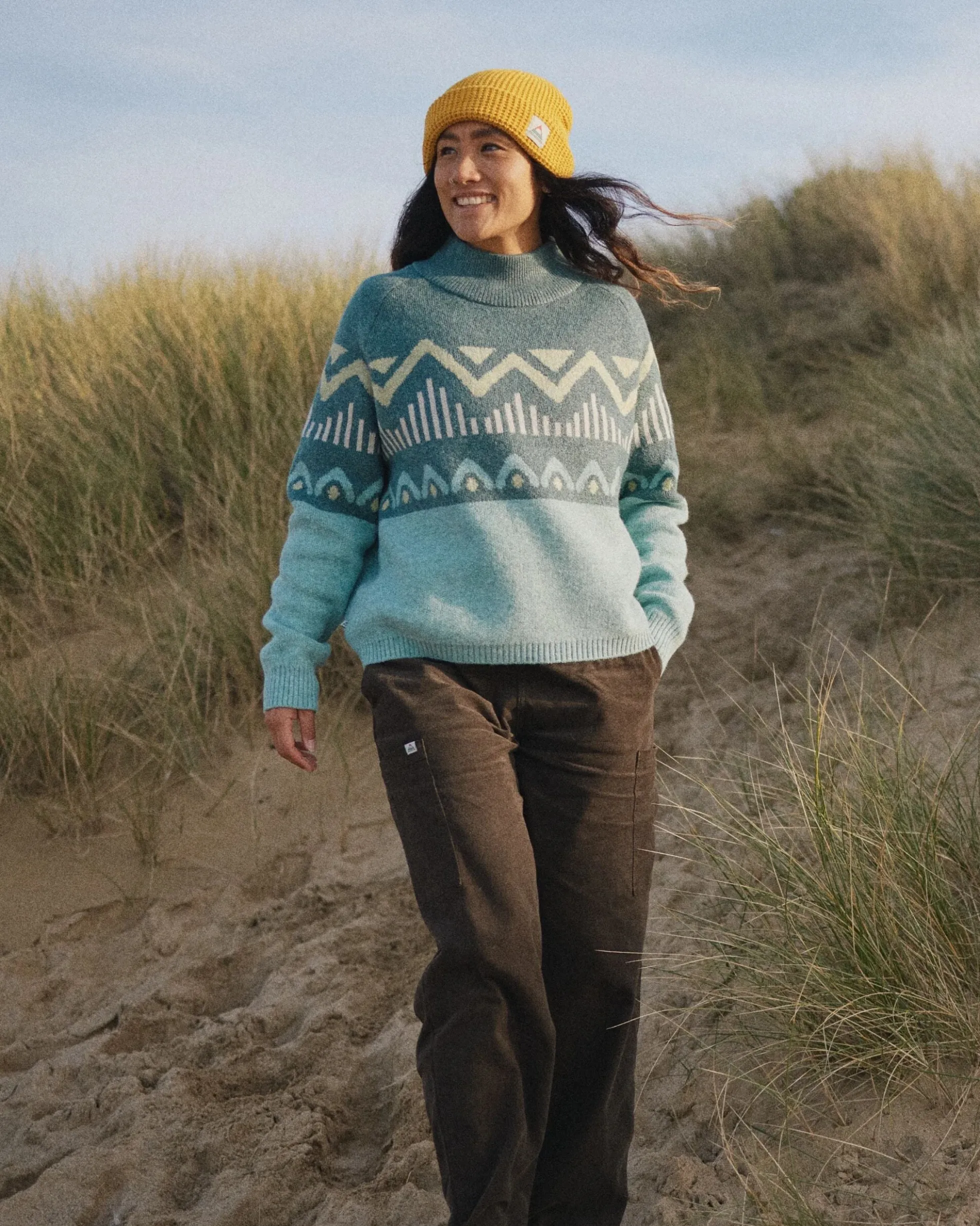 Women's Nettle Knitted Jumper