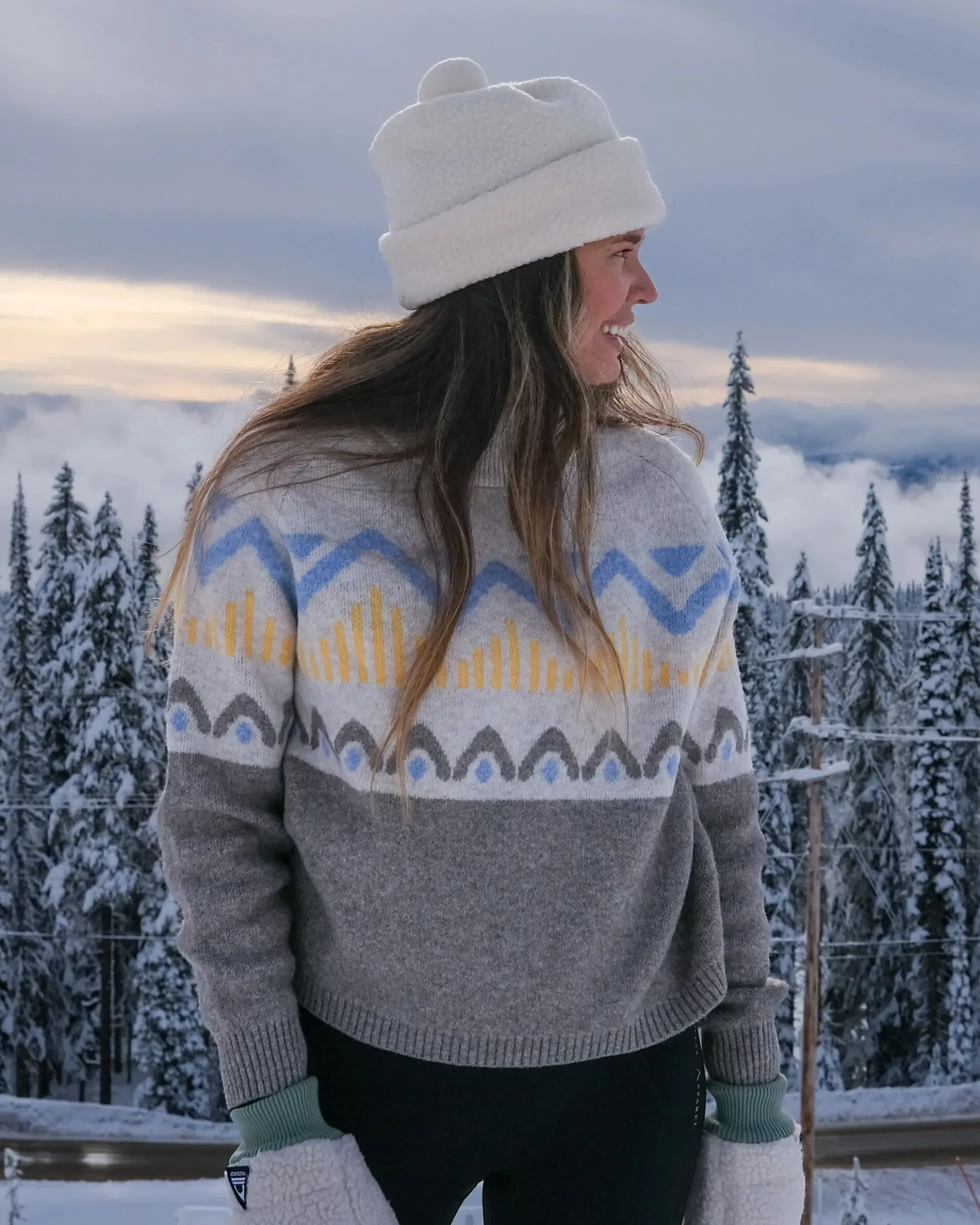 Women's Nettle Knitted Jumper