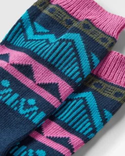 Women's Nettle Organic Patterned Socks