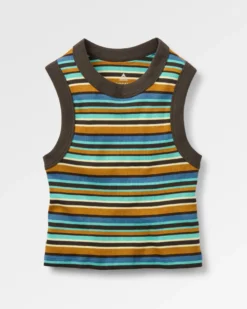 Women's Out There Ribbed Cropped Vest