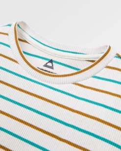 Women's Out There Ribbed Cropped T-Shirt