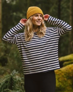 Women's Panorama Striped LS T-Shirt
