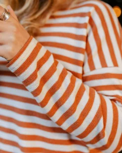 Women's Panorama Striped LS T-Shirt