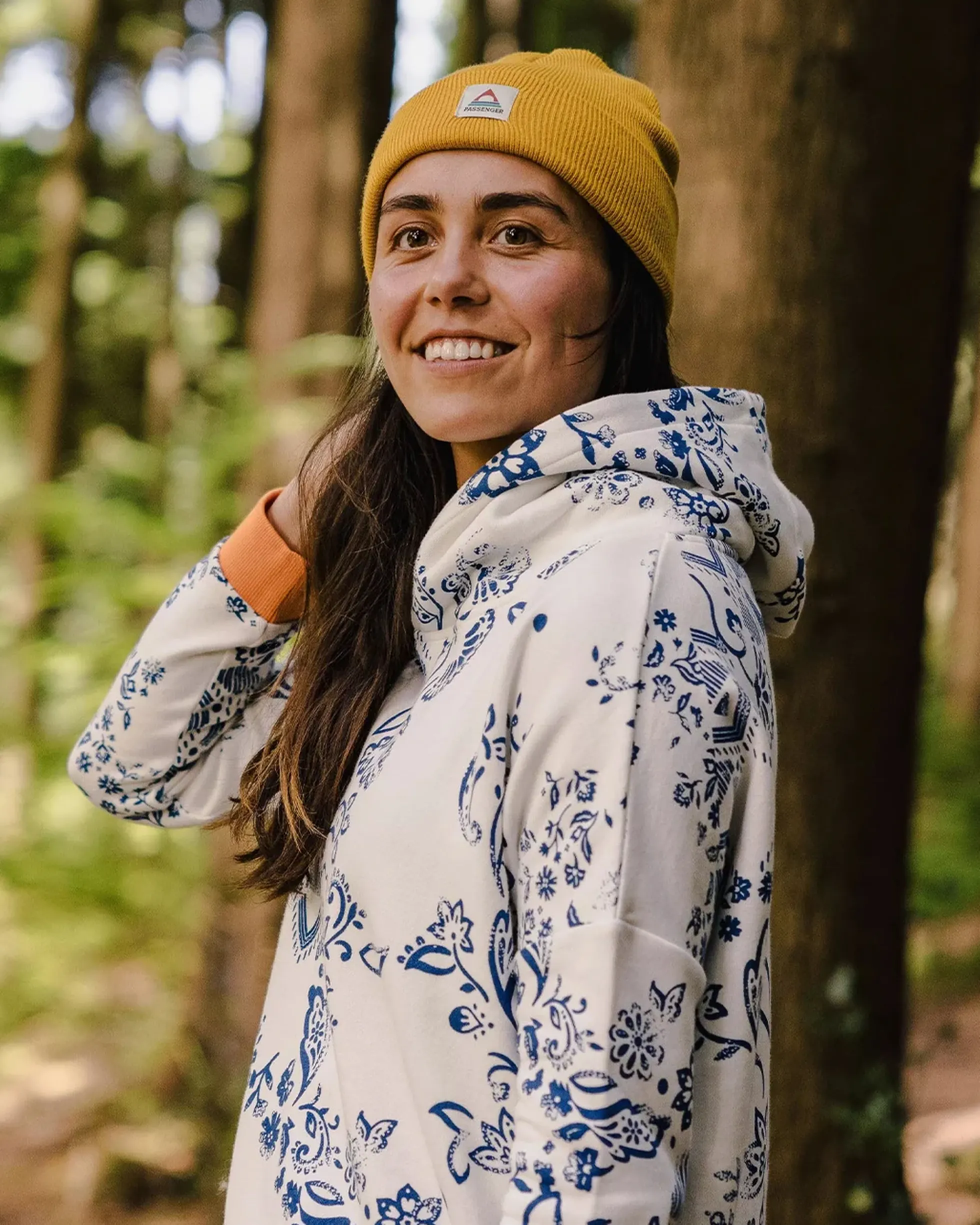 Women's Patchwork Hoodie