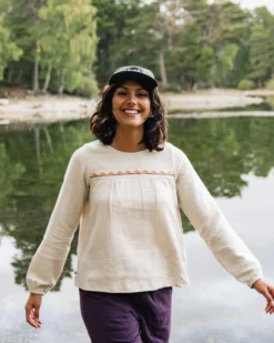 Women's Petal Organic Cotton LS Top