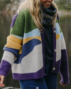 Women's Scenic Knitted Cardigan