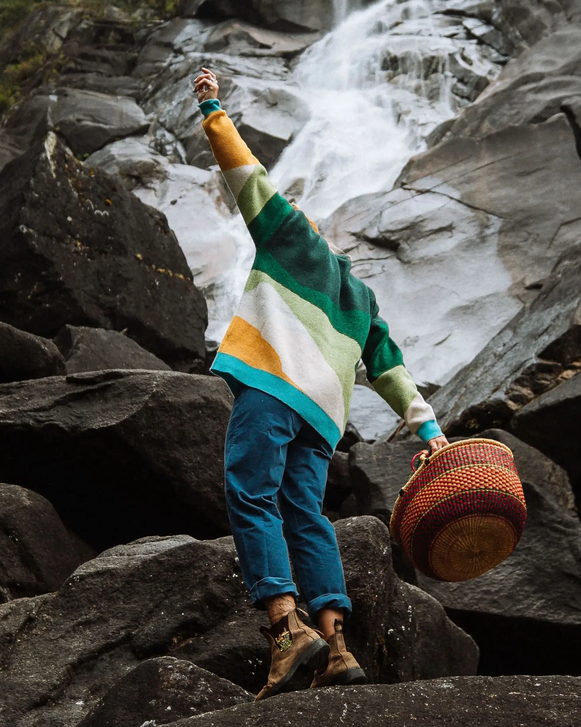 Women's Scenic Knitted Jumper