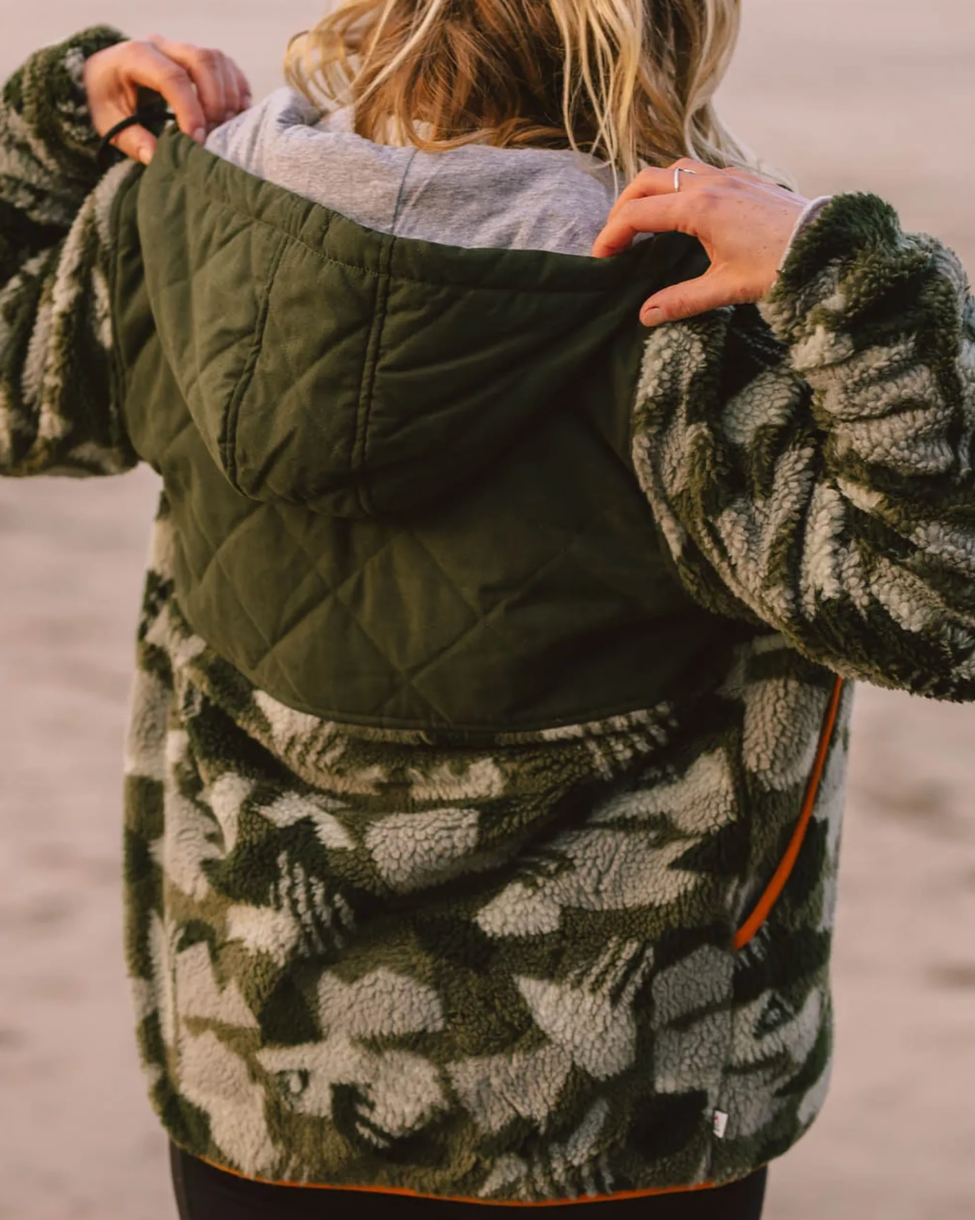Women's Sefton Deep-Pile Sherpa Full Zip Fleece