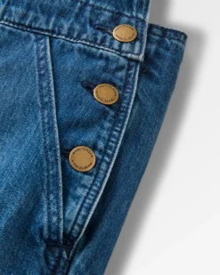 Women's Shuffle Denim Dungarees