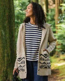 Women's Snoozle Knitted Hooded Cardigan