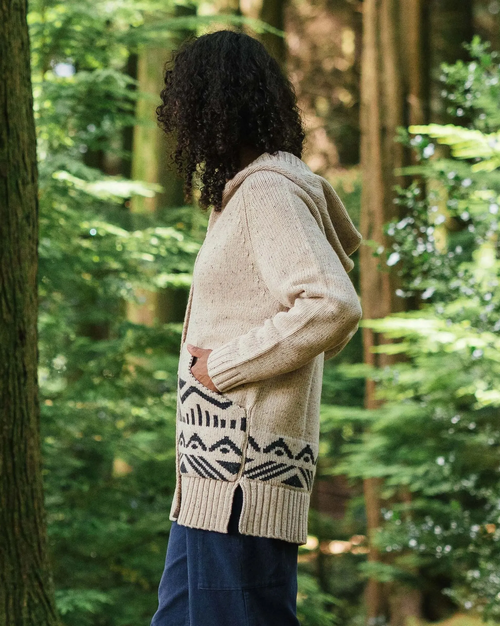 Women's Snoozle Knitted Hooded Cardigan
