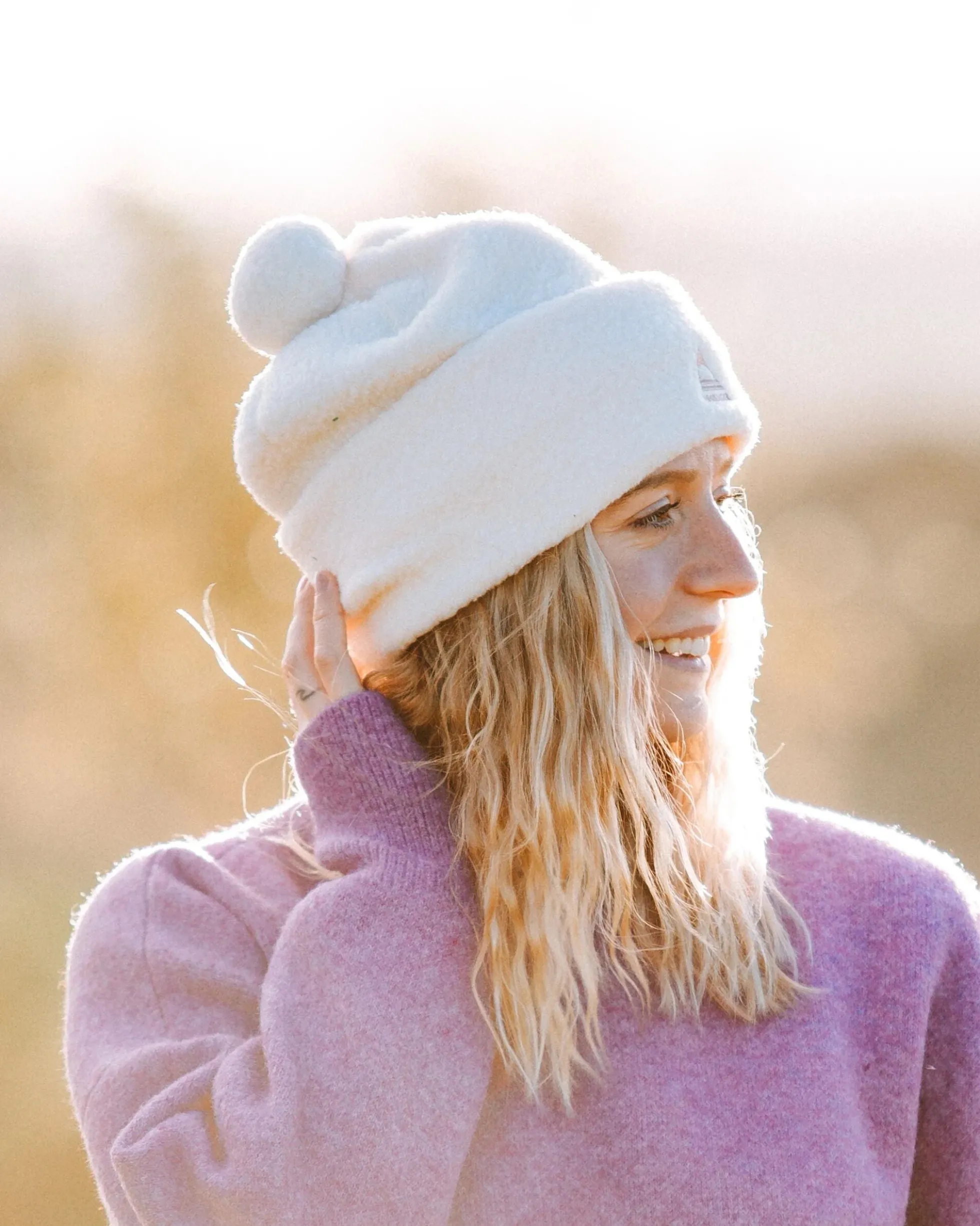 Women's Snow Sherpa Beanie