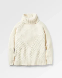 Women's Snuggle Knitted Polo Neck