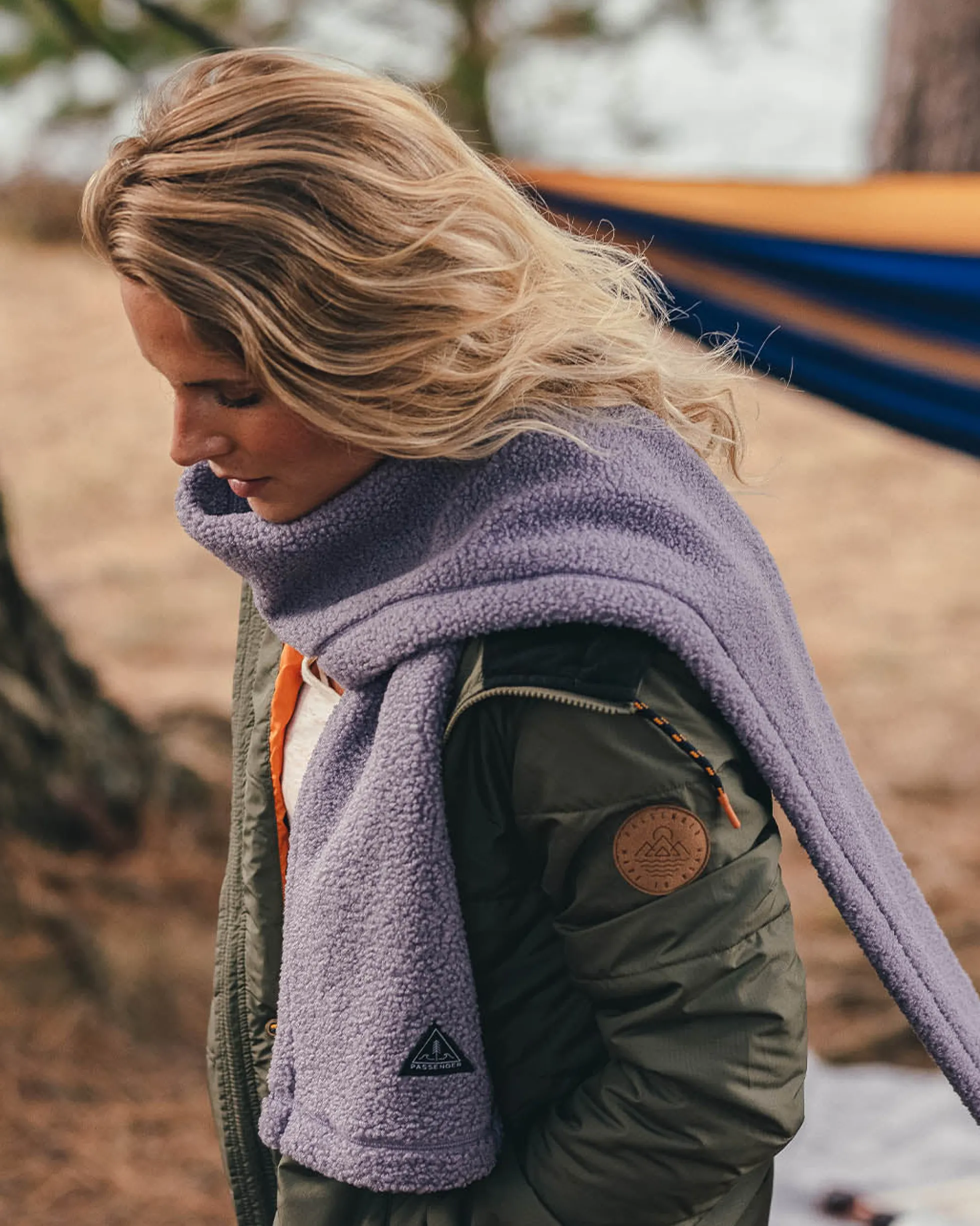 Women's Snug Sherpa Fleece Scarf