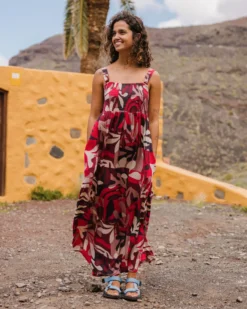 Women's Soleis Woven Maxi Dress
