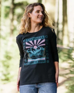 Women's Solitude Oversized LS T-Shirt