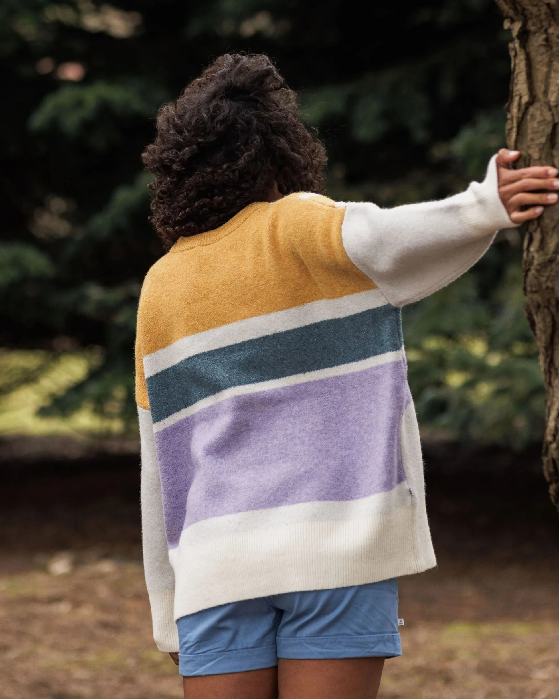Women's Sunsets Oversized Knitted Jumper
