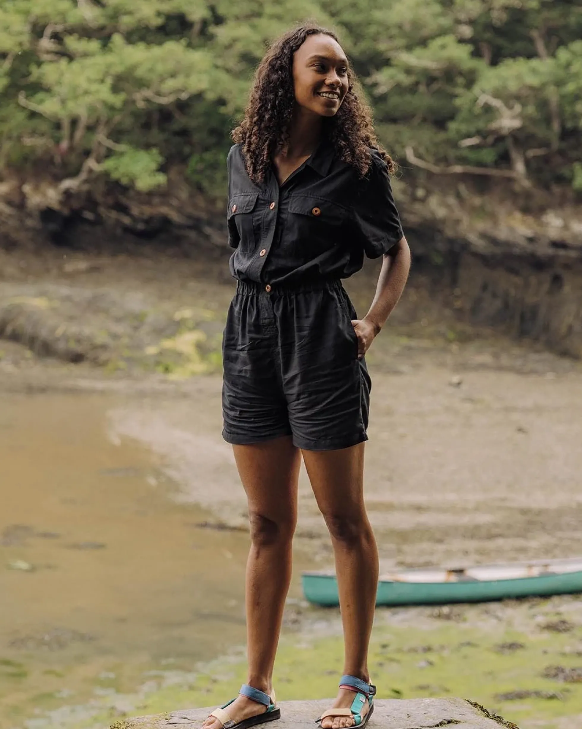 Women's Topaz Short Boiler Suit