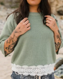 Women's Vintage Organic Knitted Jumper