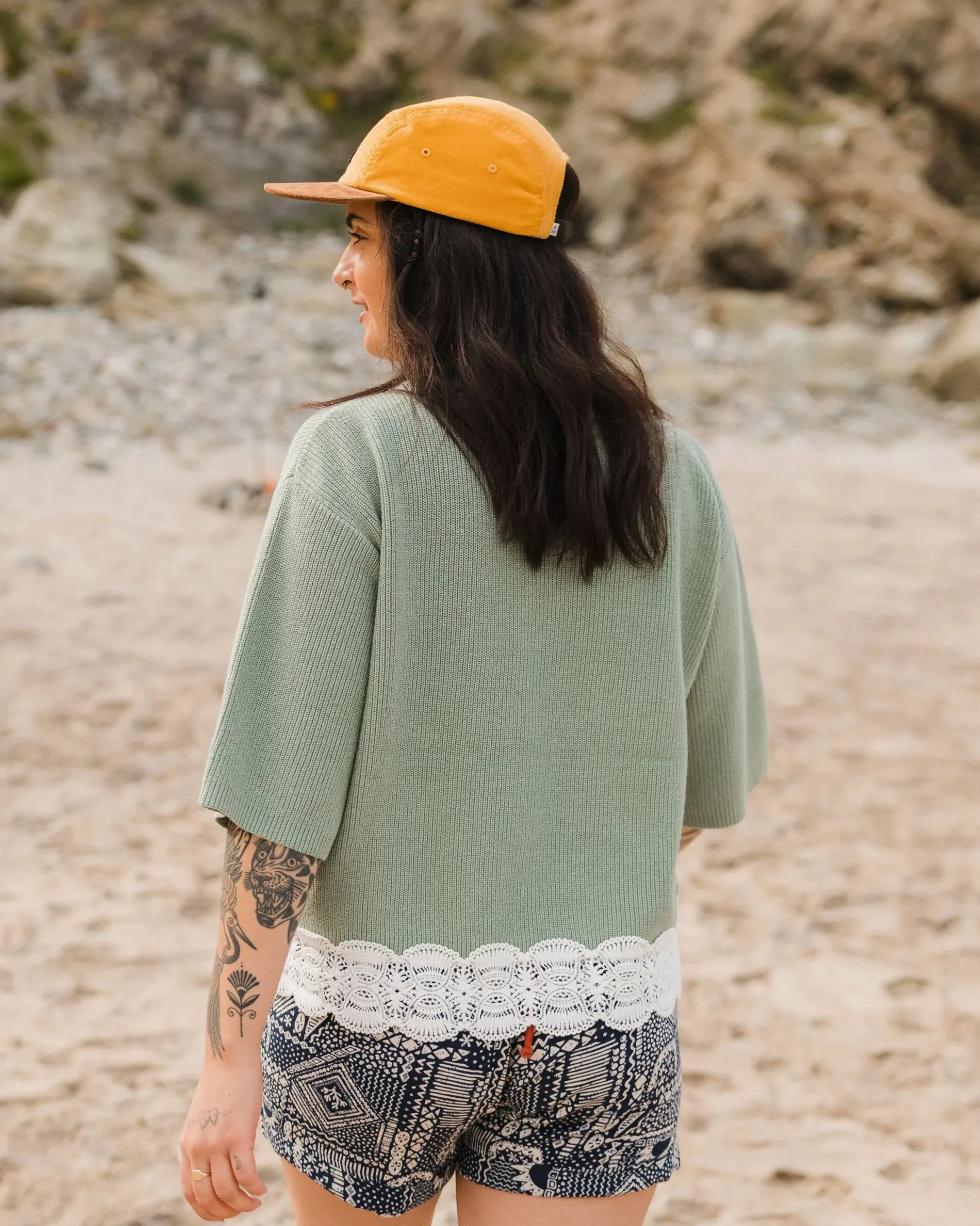 Women's Vintage Organic Knitted Jumper