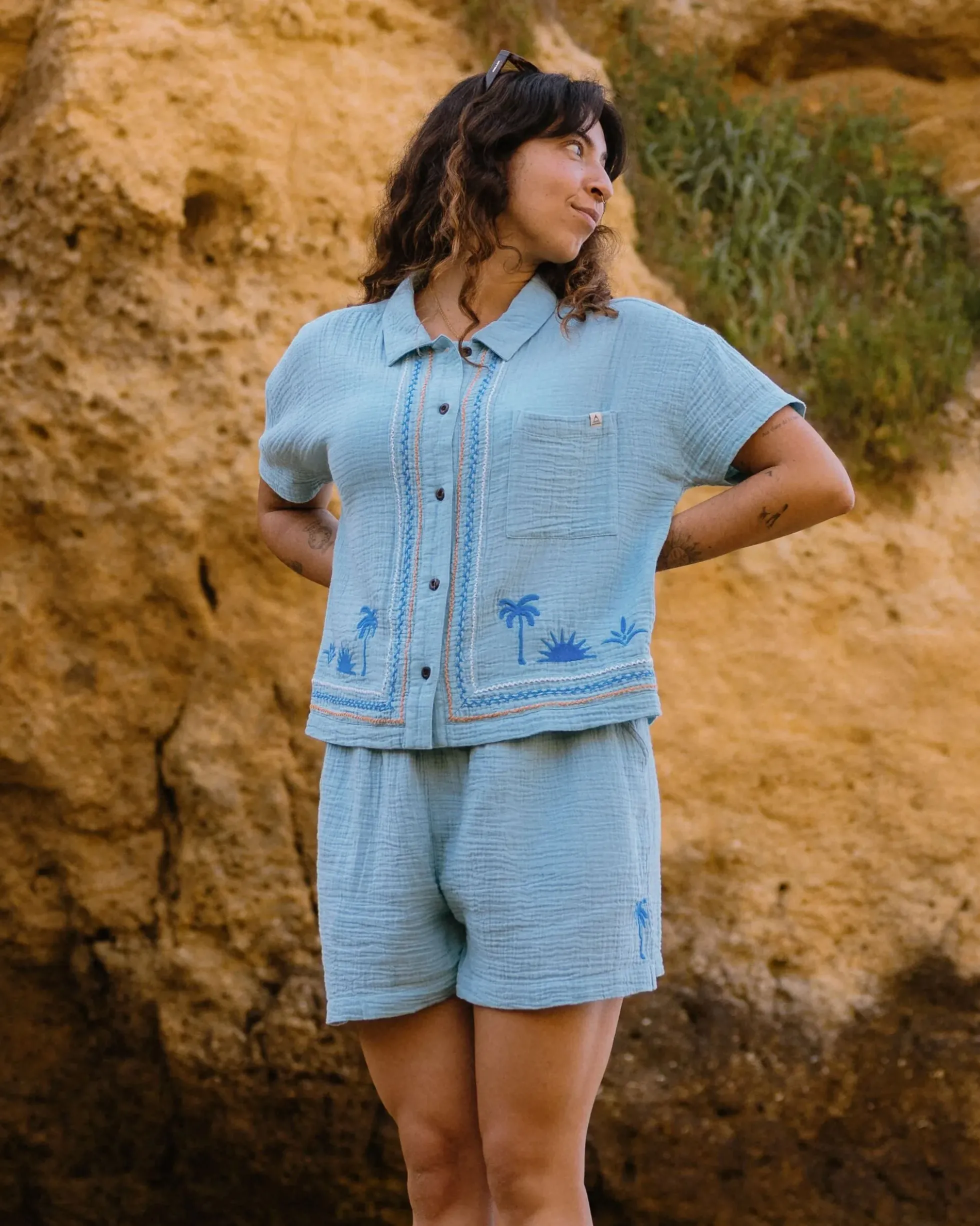 Women's Waveney Short Sleeve Cotton Shirt
