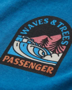 Women's Waves & Trees LS T-Shirt