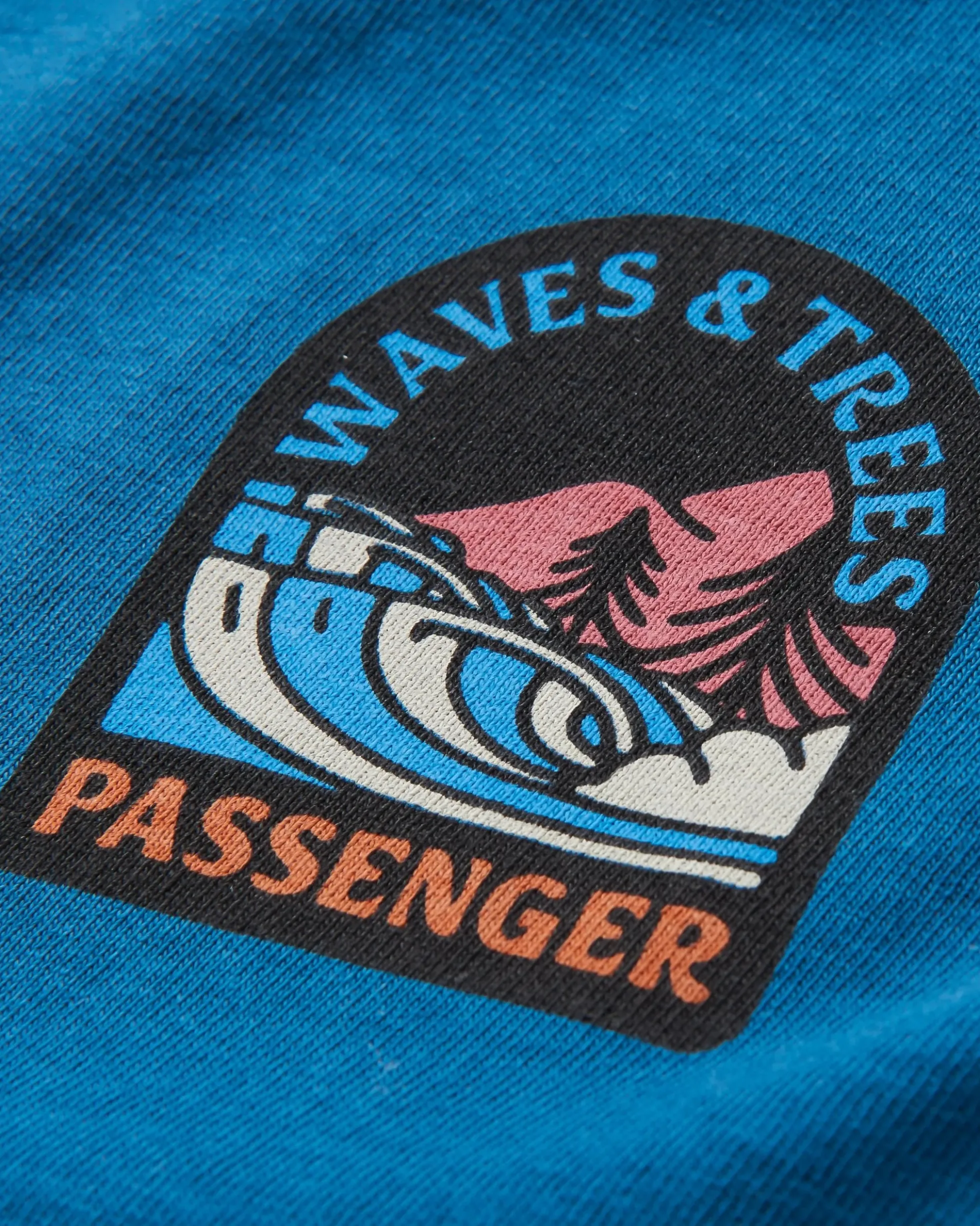 Women's Waves & Trees LS T-Shirt