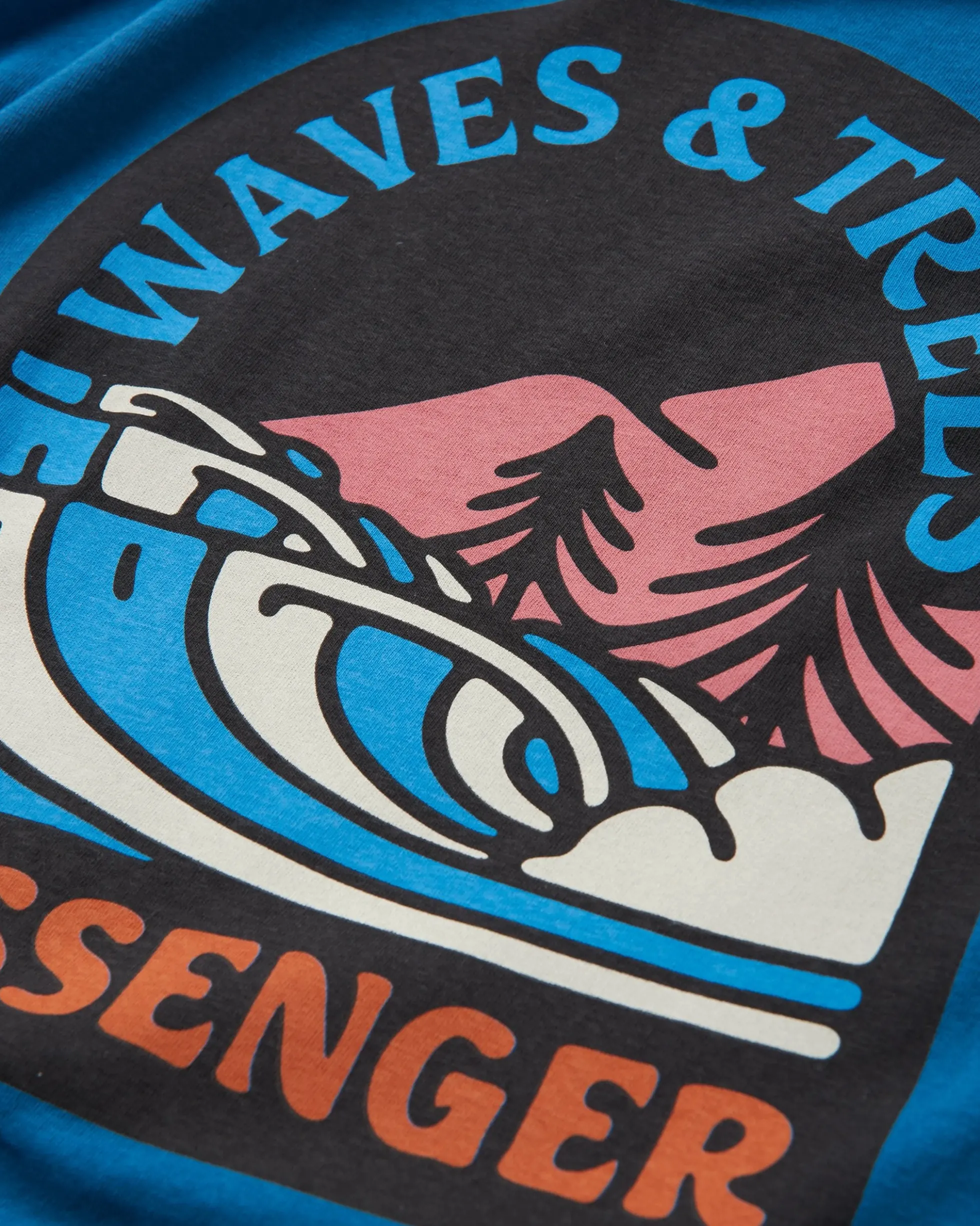 Women's Waves & Trees LS T-Shirt