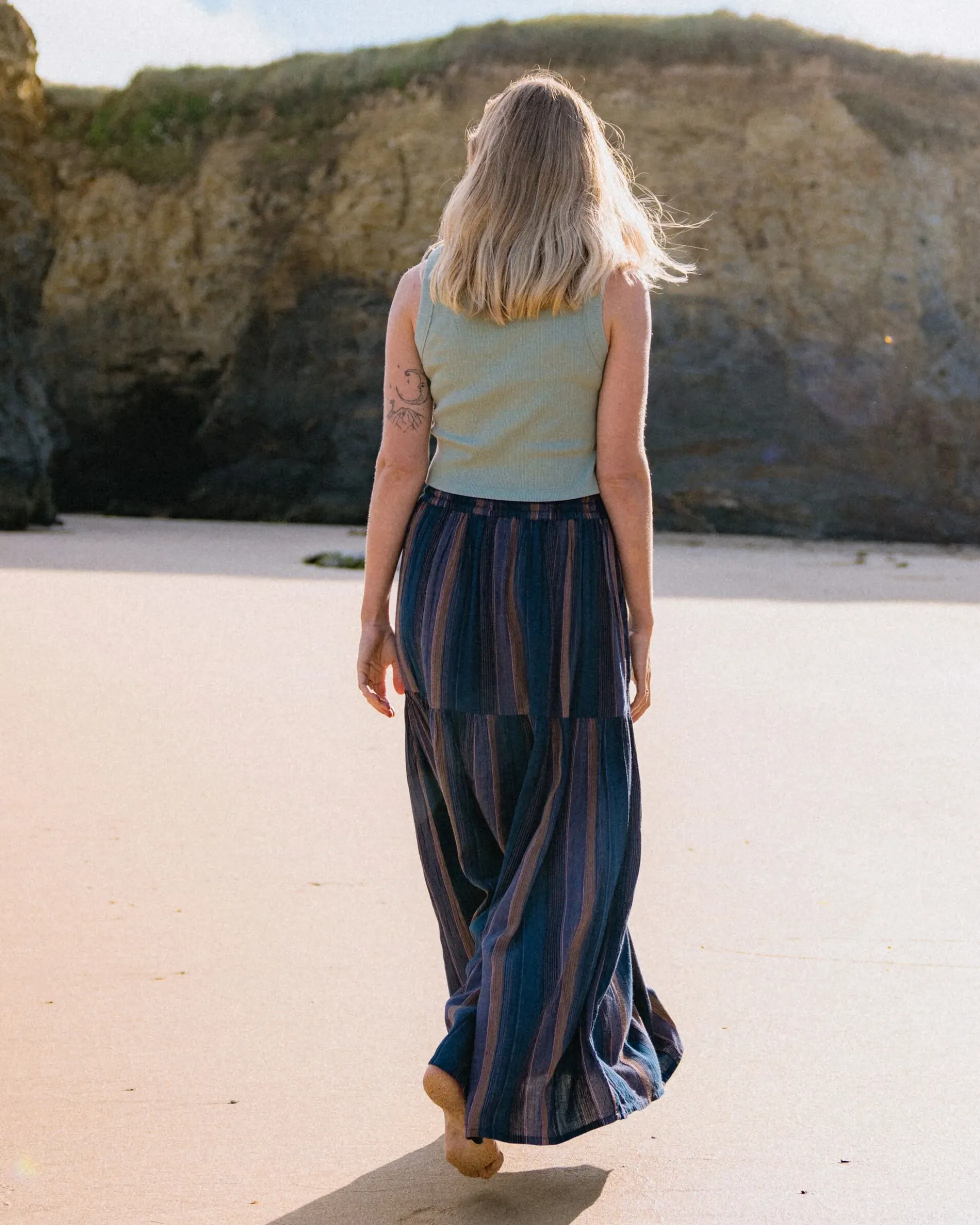Zephyr Woven Maxi Skirt